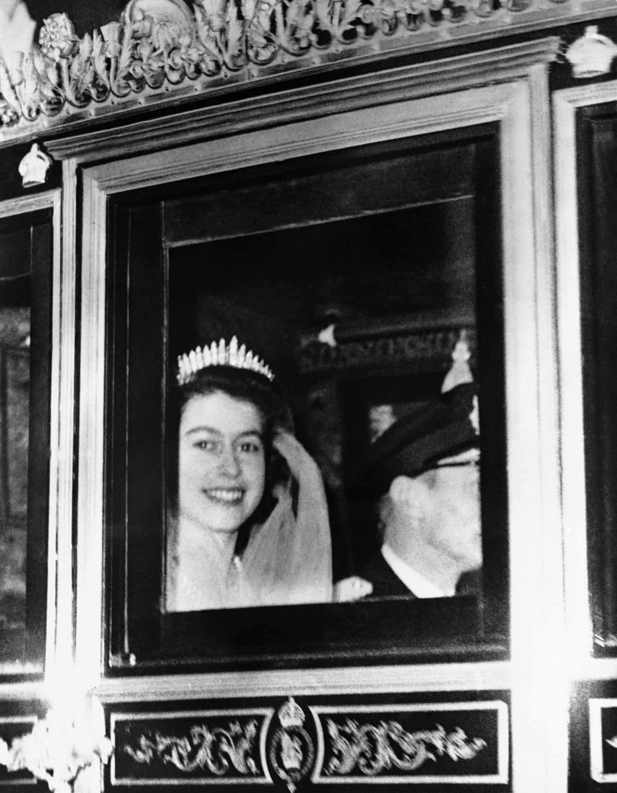 1947: Queen Elizabeth and Prince Philip